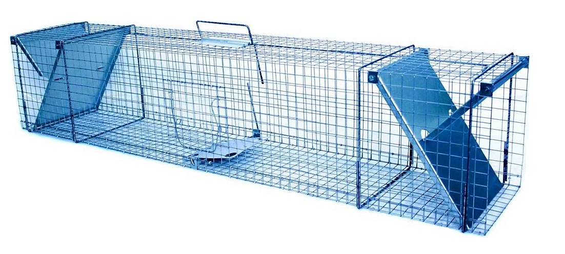 Sklopec 122x29x31 se dvěma vstupy - Na lišky, kuny, kočky, tchoře, lasice