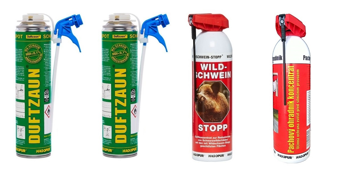 Sada pachových ohradníků HAGOPUR na srnky a prasata