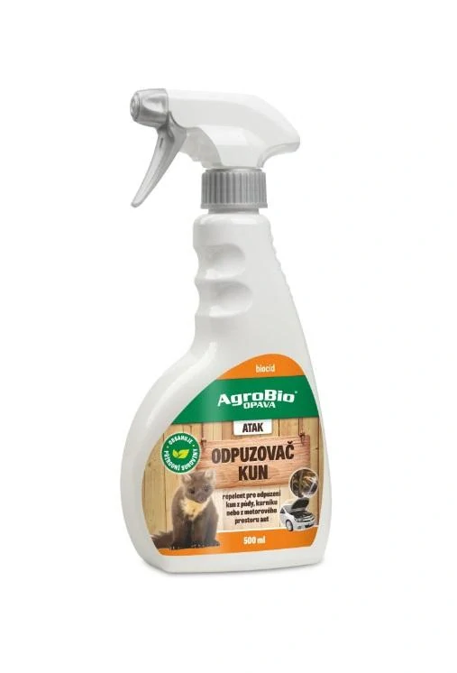 Odpuzovač kun - pachový ohradník proti kunám 500 ml