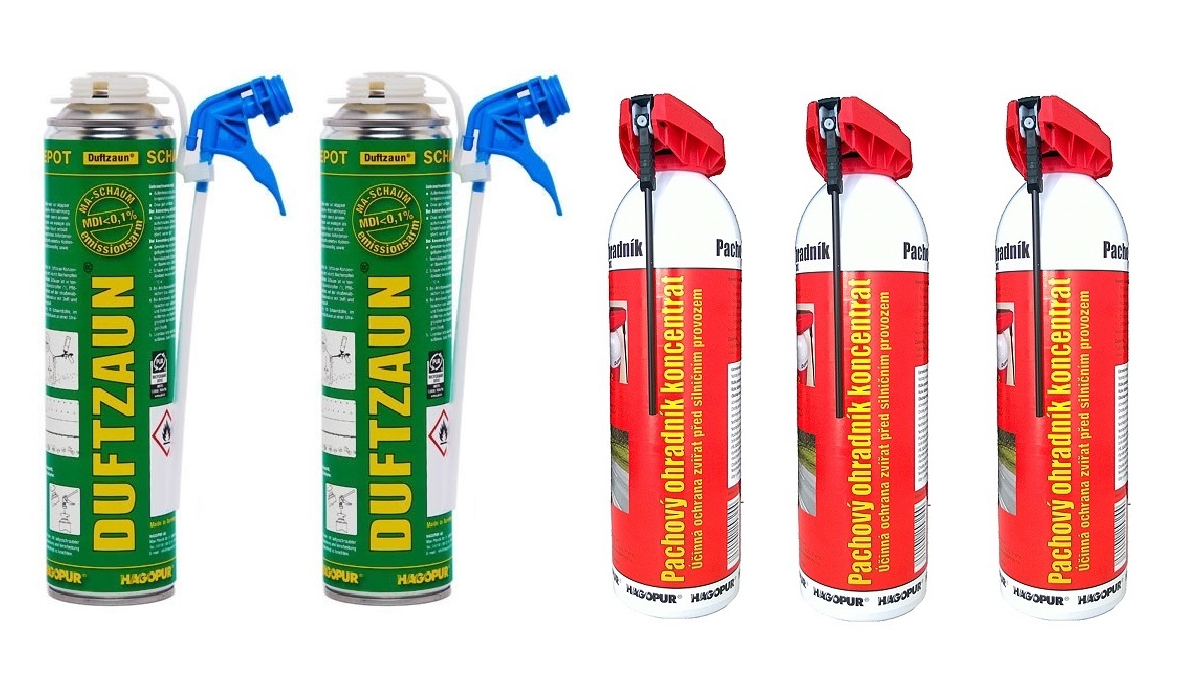 Velká sada HAGOPUR na srnky, jeleny a zajíce.