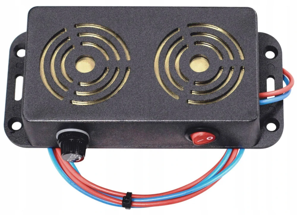 Ultrazvukový odpuzovač kun a hlodavců do auta se 2 výkonnými reproduktory - Dragon A151