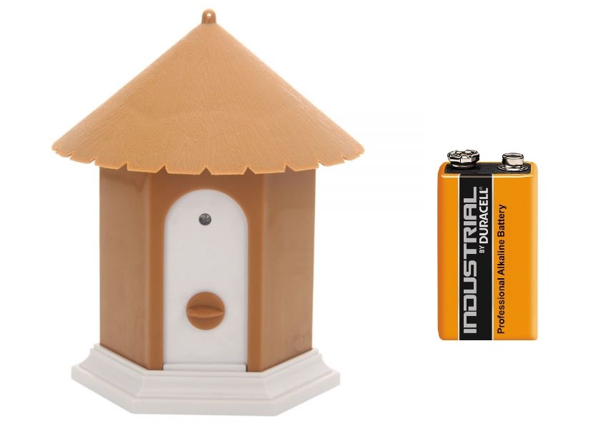 Protištěkací vodotěsná budka - baterie zdarma