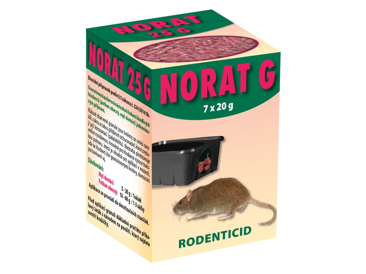 Jed na hlodavce - Norat G