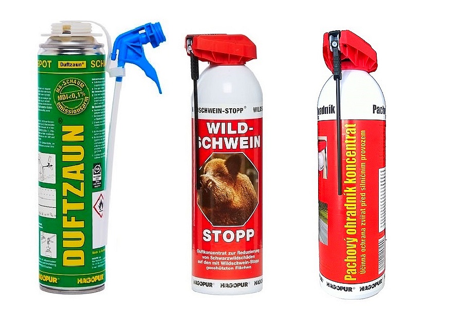 Sada pachových ohradníků HAGOPUR na srnky a prasata