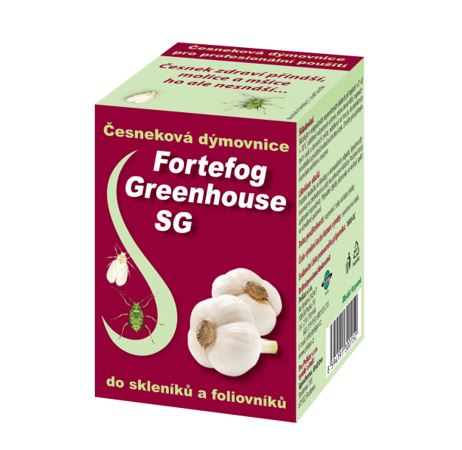 Česneková dýmovnice do skleníku