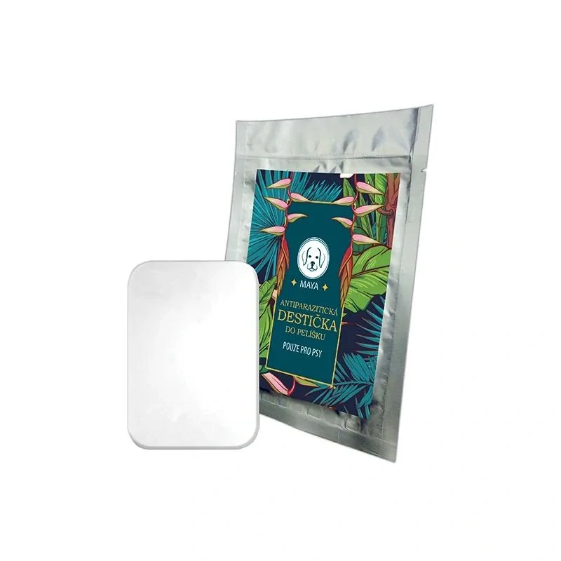 Antiparazitická destička pro psy do pelíšku