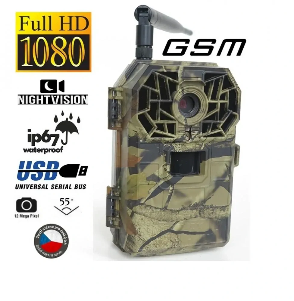 Fotopast s GSM - full HD