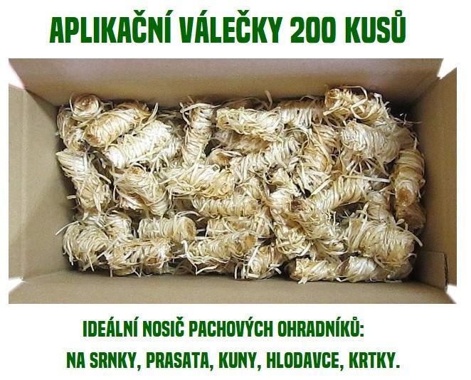 Sada 200 aplikačních válečků pro pachové ohradníky