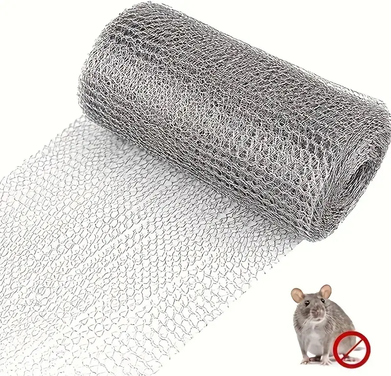 Nerezové dvouvrstvé pletivo proti škůdcům 12,7 cm x 300 cm