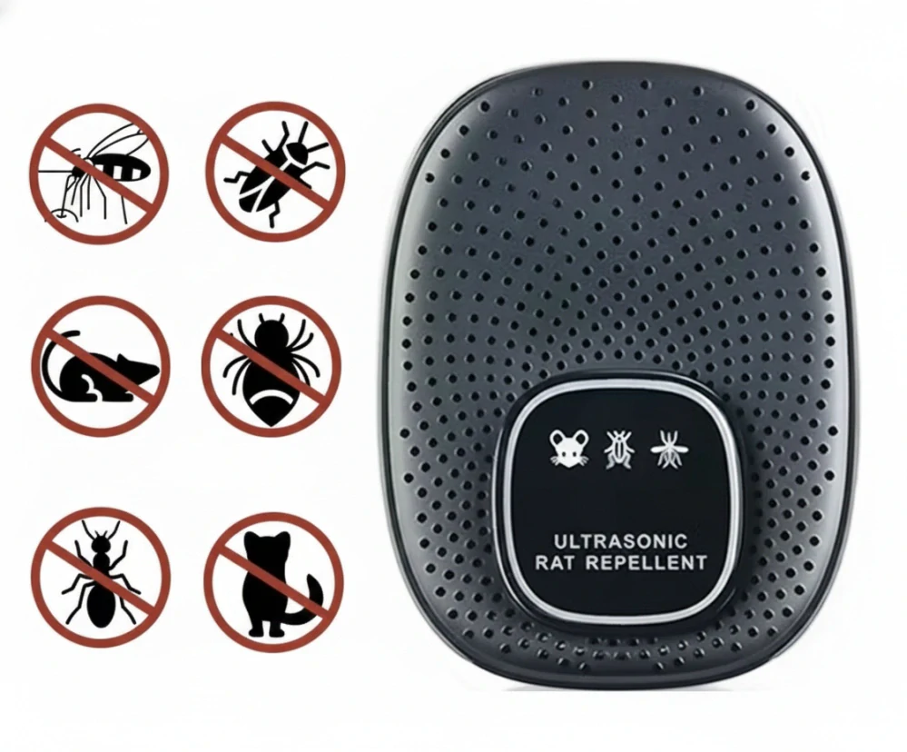 USB elektrický ultrazvukový odpuzovač kun, hlodavců a hmyzu