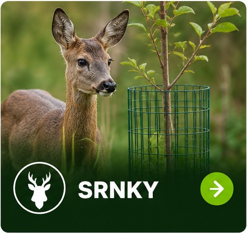 Ochrana zahrady před srnkami